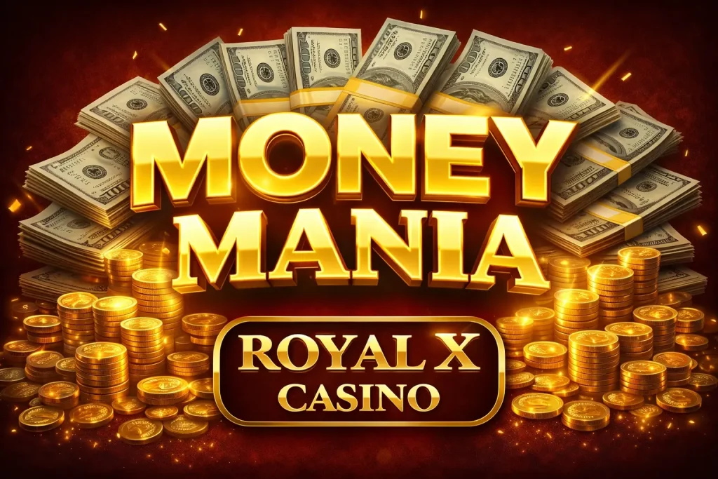 Playing Money Mania on Royal X Casino