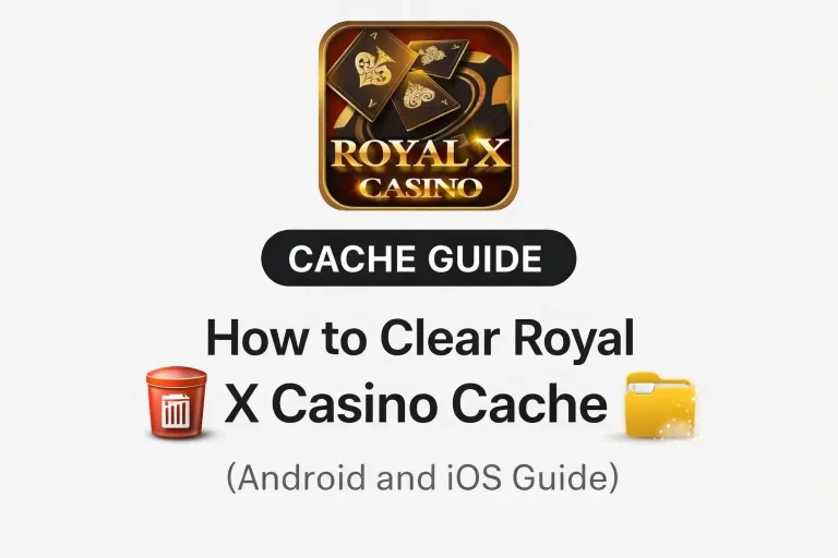How to Clear Royal X Casino Cache (Android and iOS Guide)